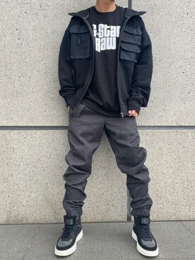 G-Star RAWさん（メンズ・169cm）の秋コーディネート