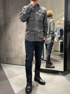 G-Star RAWさん（メンズ・169cm）の冬コーディネート