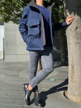 G-Star RAWさん（メンズ・169cm）の冬コーディネート