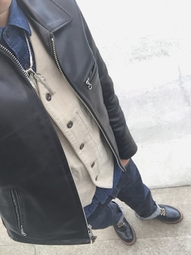 Schott/ショット/6103US TRUCKER JACKET Horween Leather
