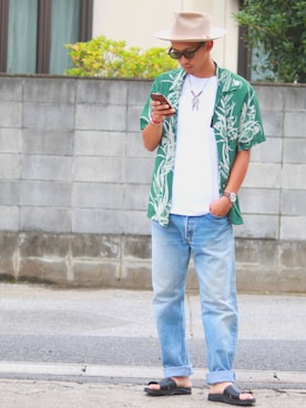KAZUKI YAMADAさん（メンズ・178cm）の夏コーディネート