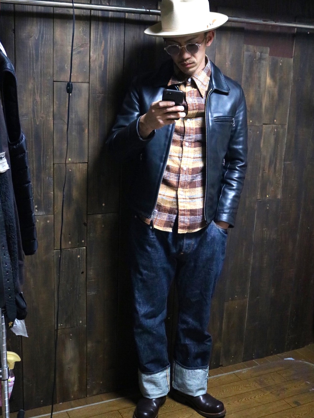 Schott 6103US Horween ショット ホーウィンレザージャケット schott(ショット)の「Schott/ショット/6103US TRUCKER JACKET