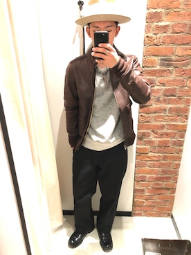 KAZUKI YAMADAさん（メンズ・178cm）の秋コーディネート