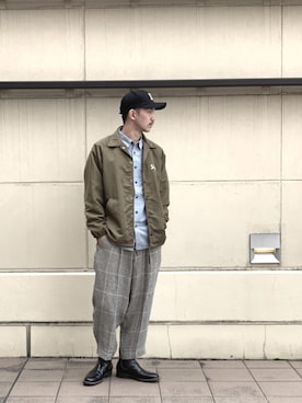 KAZUKI YAMADAさん（メンズ・178cm）の春コーディネート