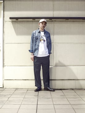 KAZUKI YAMADAさん（メンズ・178cm）の春コーディネート