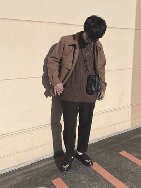 KAZUKI YAMADAさん(メンズ・178cm)の冬コーディネート