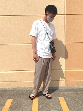 「UNIQLO U」｜KAZUKI YAMADAさん（メンズ・178cm）の夏コーディネート