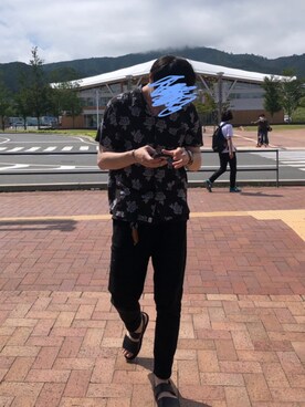 「アイテム（キーケース/キーアクセサリー）」を使った、310さん（メンズ・180cm）の夏コーディネート