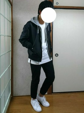 Shunさん（メンズ・178cm）の冬コーディネート