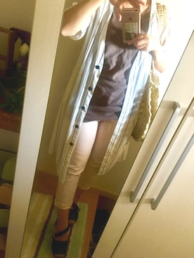 「AMERICAN HOLIC」｜やすこさん（レディース・158cm）の夏コーディネート