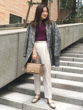 M I H I R Oさん（レディース・153cm）の冬コーディネート