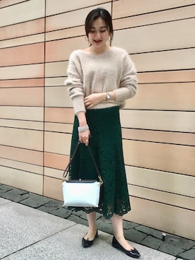 M I H I R Oさん（レディース・153cm）の冬コーディネート