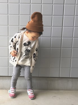 nikaさん（キッズ・90cm）の冬コーディネート