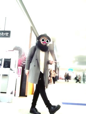 「ROTHCO（ロスコ）のアイテム（パンプス）」を使った、BETRAYAL_YASUさん（メンズ・175cm）の冬コーディネート