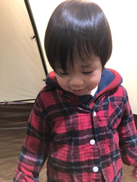 ぺこ米さん（キッズ・80cm）の春コーディネート