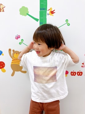 ぺこ米さん(キッズ・80cm)の夏コーディネート