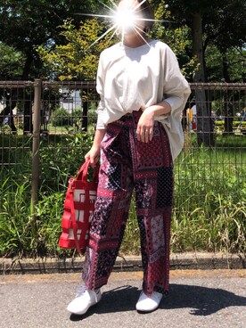 kaorinnさん（レディース・157cm）の夏コーディネート