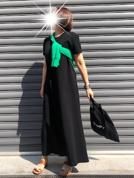 ワンピース ドレスを使った 斜めがけ の人気ファッションコーディネート Wear