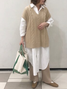 kaorinnさん（レディース・158cm）の冬コーディネート