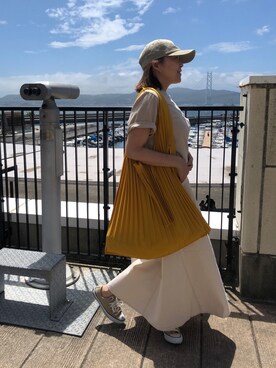 「Sweet Camel（スウィートキャメル）のアイテム」を使った、kaorinnさん（レディース・158cm）の夏コーディネート