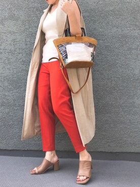 kaorinnさん（レディース・158cm）の夏コーディネート