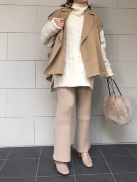 kaorinnさん（レディース・158cm）の秋コーディネート