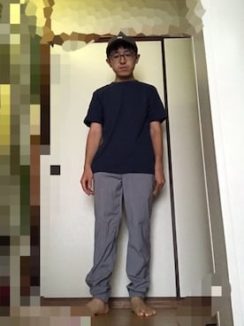 「しまむら（シマムラ）のアイテム（キャップ）」を使った、 ucさん（メンズ・159cm）の秋コーディネート
