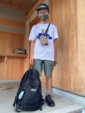 「ワークマン」｜「アイテム（財布/小物）」を使った、 ucさん（メンズ・159cm）の秋コーディネート