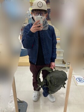  HITさんの（Alpha Industries | アルファインダストリーズ）を使ったコーディネート