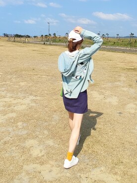 「PEANUTS（ピーナッツ）のアイテム（ジャケット/アウター）」を使った、nicole4looksさん（レディース・161cm）の秋コーディネート