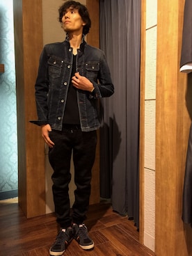 Suguru Yoshizakiさん（メンズ・178cm）の冬コーディネート