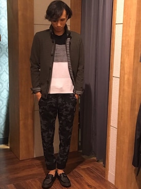 Suguru Yoshizakiさん（メンズ・178cm）の春コーディネート