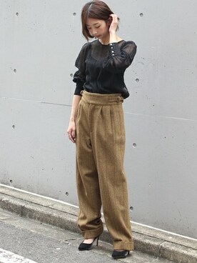 yumiさん(レディース・158cm)の秋コーディネート