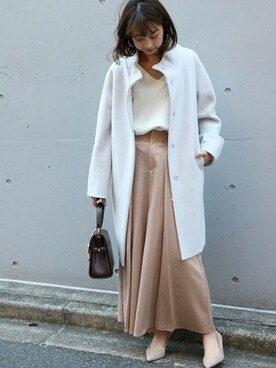 「FABIO RUSCONI（ファビオルスコーニ）のアイテム」を使った、yumiさん（レディース・158cm）の秋コーディネート