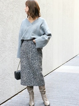 yumiさん（レディース・158cm）の冬コーディネート