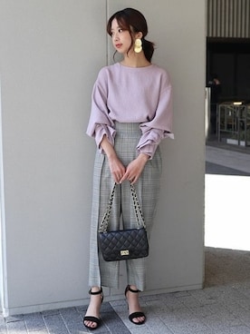 yumiさん（レディース・158cm）の春コーディネート