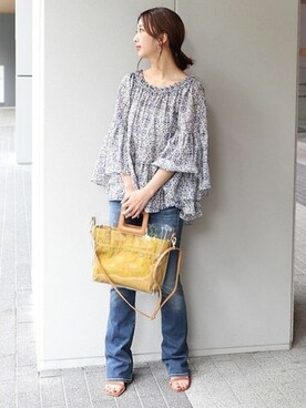 「Citizens of humanity（シチズンズオブヒューマニティー）のアイテム」を使った、yumiさん（レディース・158cm）の春コーディネート