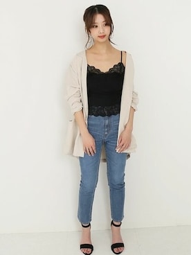 yumiさん(レディース・158cm)の春コーディネート