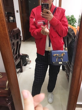 「lapalette（ラパレット）のアイテム」を使った、LL咚咚咚さん（レディース・166cm）の秋コーディネート