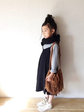 miyuuu.さん（キッズ・110cm）の秋コーディネート