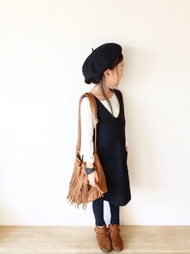 miyuuu.さん(キッズ・110cm)の冬コーディネート