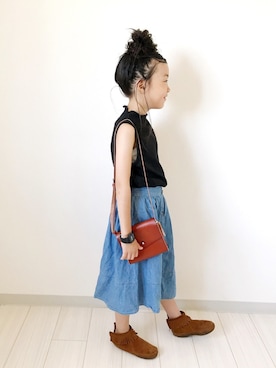 miyuuu.さん（キッズ・110cm）の夏コーディネート