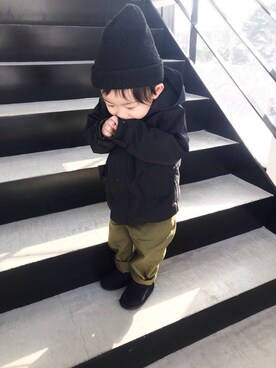 miyuuu.さん（キッズ・120cm）の冬コーディネート