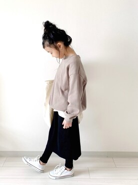 miyuuu.さん（キッズ・128cm）の冬コーディネート