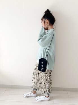 miyuuu.さん（キッズ・128cm）の春コーディネート