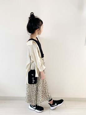 miyuuu.さん（キッズ・128cm）の春コーディネート