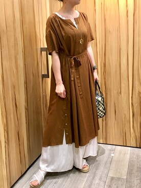 namikiayaさん（レディース・161cm）の夏コーディネート