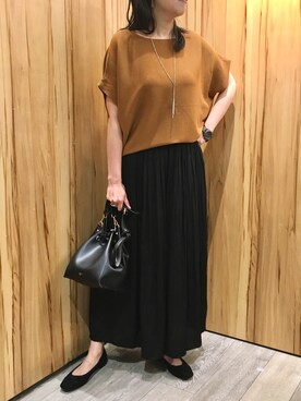 namikiayaさん（レディース・161cm）の秋コーディネート