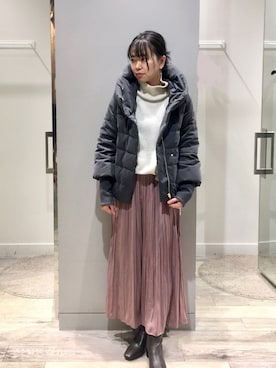 namikiayaさん（レディース・161cm）の冬コーディネート