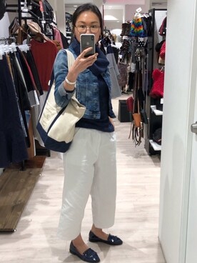 「Solvil et Titusのアイテム」を使った、Yukki Liさん（レディース・158cm）の冬コーディネート